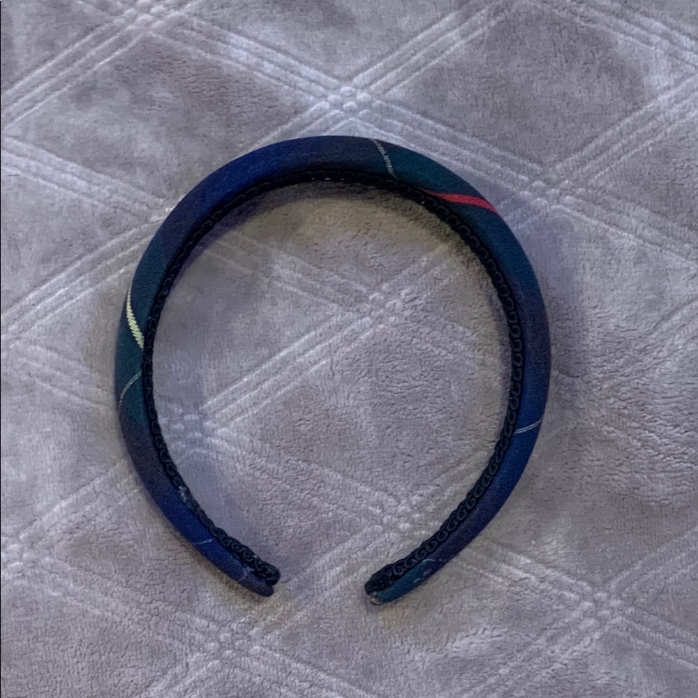 Girls’ Plaid School Headband